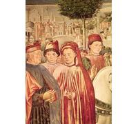 SERENDIPITP Vintage Picture Print on Canvas Wall Art Poster St Augustine Departing for Milan by Benozzo Di Lese Di Sandro Gozzoli Artwork Print Poster for Wall Decor 60x90cm