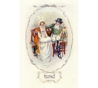 SERENDIPITP Vintage Picture Print on Canvas Wall Art Poster Still Sitting with Captain Tilney by Charles Edmund Brock Artwork Print Poster for Wall Decor 60x90cm