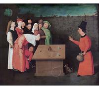 SERENDIPITP Vintage Picture Print on Canvas Wall Art Poster Temptations by Hieronymus Boske Artwork Print Poster for Wall Decor 60x90cm