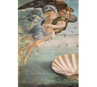 SERENDIPITP Vintage Picture Print on Canvas Wall Art Poster The birth ofvenus by Sandro Botticelli Artwork Print Poster for Wall Decor 60x90cm