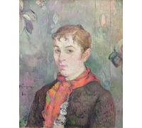 SERENDIPITP Vintage Picture Print on Canvas Wall Art Poster the Boss's Daughter by Paul Gauguin Artwork Print Poster for Wall Decor 60x90cm