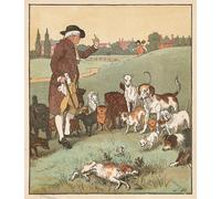 SERENDIPITP Vintage Picture Print on Canvas Wall Art Poster the Dog It Was That Died by Famous Artist Artwork Print Poster for Wall Decor 60x90cm