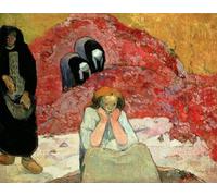 SERENDIPITP Vintage Picture Print on Canvas Wall Art Poster the Grape Harvest At Arles by Paul Gauguin Artwork Print Poster for Wall Decor 60x90cm