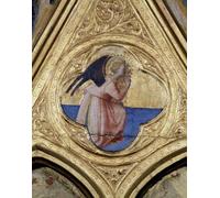 SERENDIPITP Vintage Picture Print on Canvas Wall Art Poster Unbekanntes Bild by Fra Angelico Artwork Print Poster for Wall Decor 60x90cm