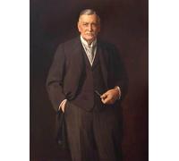 SERENDIPITP Vintage Picture Print on Canvas Wall Art Poster William Regester Chairman of Middlesex County Council Artwork Print Poster for Wall Decor 60x90cm