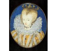 SERENDIPITP Vintage Wall Art Canvas Nordic Poster Canvas Print Picture a Lady Traditionally Identified As Elizabeth I When Princess by Nicholas Hilliard Wall Art Poster for Home Decor 60x90cm