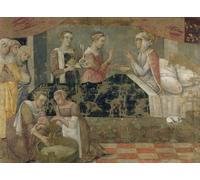 SERENDIPITP Vintage Wall Art Canvas Nordic Poster Canvas Print Picture Birth of the Virgin by famous artist Wall Art Poster for Home Decor 60x90cm