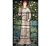 SERENDIPITP Vintage Wall Art Canvas Nordic Poster Canvas Print Picture Faith by Edward Burne Jones Wall Art Poster for Home Decor 60x90cm