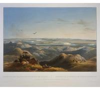 SERENDIPITP Vintage Wall Art Canvas Nordic Poster Canvas Print Picture Junction of the River with the Missouri by Karl Bodmer Wall Art Poster for Home Decor 60x90cm