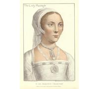 SERENDIPITP Vintage Wall Art Canvas Nordic Poster Canvas Print Picture Lady Mary Baroness Montbird by Hans Holbein Der Jüngere Wall Art Poster for Home Decor 60x90cm