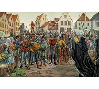 SERENDIPITP Vintage Wall Art Canvas Nordic Poster Canvas Print Picture Mary of Burgundy Duchess of Burgundy Claimed Clemence for Her Advisors Wall Art Poster for Home Decor 60x90cm