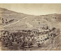 SERENDIPITP Vintage Wall Art Canvas Nordic Poster Canvas Print Picture Panoramic View of the Valley by Félix Bonfils Wall Art Poster for Home Decor 60x90cm