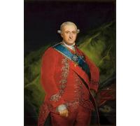 SERENDIPITP Vintage Wall Art Canvas Nordic Poster Canvas Print Picture Portrait of Charles Iv of Bourbon by Francisco De Goya Wall Art Poster for Home Decor 60x90cm
