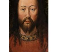 SERENDIPITP Vintage Wall Art Canvas Nordic Poster Canvas Print Picture Portrait of Christ by Jan Van Eyck Wall Art Poster for Home Decor 60x90cm