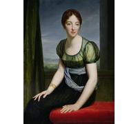 SERENDIPITP Vintage Wall Art Canvas Nordic Poster Canvas Print Picture Portrait of Madame Regnault De Saint-jean D angely by Baron François Pascal Simon Gérard Wall Art Poster for Home Decor 60x90cm