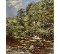 SERENDIPITP Vintage Wall Art Canvas Nordic Poster Canvas Print Picture Spring Carrington Mill William McTaggart Wall Art Poster for Home Decor 60x90cm
