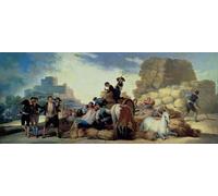 SERENDIPITP Vintage Wall Art Canvas Nordic Poster Canvas Print Picture Summer or the Harvest by Francisco De Goya Wall Art Poster for Home Decor 60x90cm