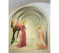 SERENDIPITP Vintage Wall Art Canvas Nordic Poster Canvas Print Picture the Annunciation by Fra Angelico Wall Art Poster for Home Decor 60x90cm