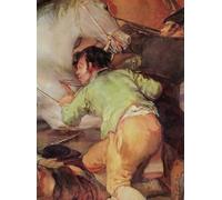 SERENDIPITP Vintage Wall Art Canvas Nordic Poster Canvas Print Picture the May Madrid or the Battle of the Mamelukes the Man Attacking the Horse by Francisco De Goya for Home Decor 60x90cm