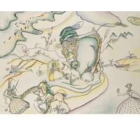 SERENDIPITP Vintage Wall Art Canvas Nordic Poster Canvas Print Picture Trifles The Trifle by Wassily Kandinsky Wall Art Poster for Home Decor 60x90cm