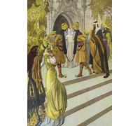 SERENDIPITP Vintage Wall Art Canvas Nordic Poster Canvas Print Picture William Shakespeare the Comedy by Artus Scheiner Wall Art Poster for Home Decor 60x90cm