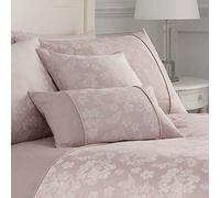 Dreams & Drapes Blossom-Jacquard, Blush Pink, Cushion Cover: 43 x 43cm