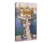 Serene, Calm, Peaceful, Quiet, Still, Meditative Canvas Poster Bedroom Decor Gift 08x12inch(20x30cm)