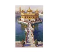 Serene, Calm, Peaceful, Quiet, Still, Meditative Canvas Poster Wall Art Decor Print Picture Paintings for Living Room 08x12inch(20x30cm)