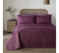 Serene Cavali Red Bedspread King - Geometric Minimalist Bedding - Pinsonic Polyester - Red Geometric Bedroom Decor