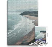 Serene Coastal Expanse Adult Jigsaw1000 Pieces Educational Play with Challenge Special Heartfelt Present Option Size 38x26cm