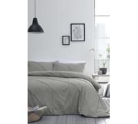 Serene 'Dart' Boutique Duvet Cover Set in Grey | Size: King Serene Grey King