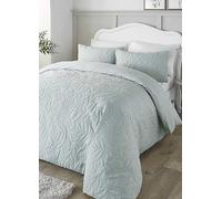 Serene Green Luana Duvet Cover Set Green