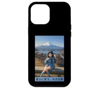 Serene Japanese Girl Mount Fuji Tranquil Scene Case for iPhone 12 Pro Max