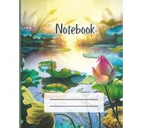 Serene Lotus Pond Notebook: A Peaceful Floral Journal for Daily Writing, Notes, and Mindful Moments