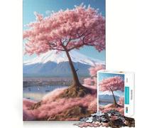 Serene Mount Fuji 1000 Piece Jigsaw Puzzle for Teenagers Logic Toy Group Play Precision Cut Thoughtful Gift (50x75cm)