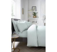 Serene 'Plain Dyed' Soft Touch 32cm Fitted Bed Sheet in Green | Size: King Serene Green King