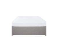 Serene 'Plain Dyed' Soft Touch 32cm Fitted Bed Sheet in White | Size: King Fitted Serene White King Fitted