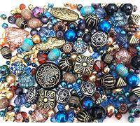 Serene Sapphire Mixed Pack of Jewellery Making Beads Mix Set