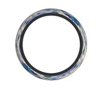 Serene Seaside Sunset Print Car Steering Wheel Protector Convenience All-Season Comfortable Easy Installation