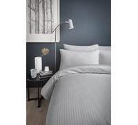 Serene - Sirolo - Duvet Cover Set - Double Bed Size in Silver