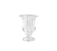 Serene Spaces Living Decorative Large Glass Urn, Centerpiece Vase for Wedding, Event, Measures 9" Tall and 7" Diameter