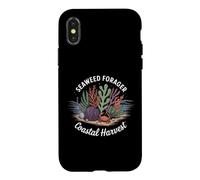 Serene UK Cool British Seaweed Forager UK Coastal Case for iPhone X/XS