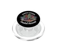 Serene UK Cool British Seaweed Forager UK Coastal PopSockets PopGrip for MagSafe