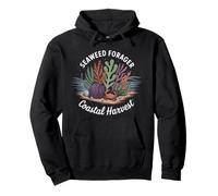 Serene UK Cool British Seaweed Forager UK Coastal Pullover Hoodie