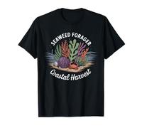 Serene UK Cool British Seaweed Forager UK Coastal T-Shirt