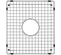 Serene Valley Sink Bottom Grid 13" X 15-1/2", Centered Drain with Corner Radius 3/8", Sink Protector SVH1416C