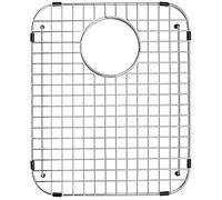 Serene Valley Sink Bottom Grid 14-1/16" x 17-1/4”, Rear Drain with Corner Radius 2", Sink Protector SVM1417R