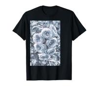 Serene White Rose Bouquet T-Shirt