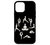 Serene Yoga Poses Meditation Case for iPhone 12 mini