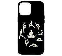 Serene Yoga Poses Meditation Case for iPhone 12 Pro Max